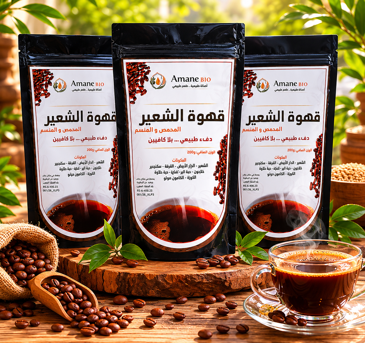 ☕ Gerösteter und aromatisierter Gerstenkaffee 200g p