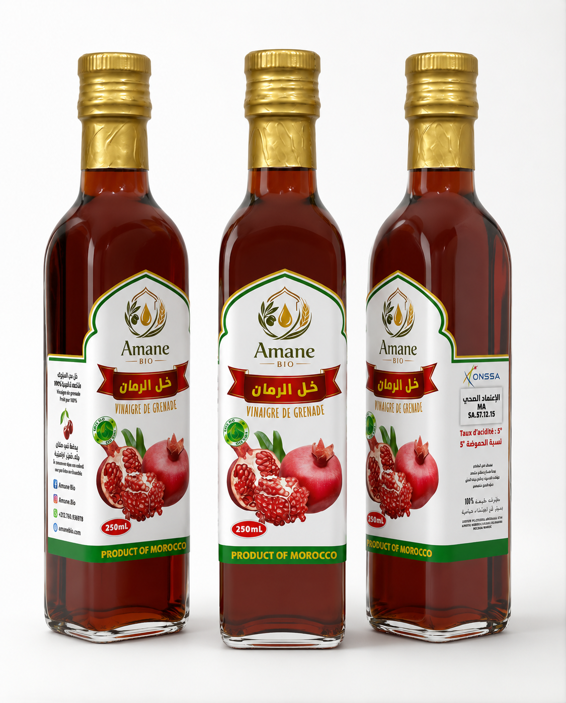 🍎 Vinaigre de Grenade | خل الرمان