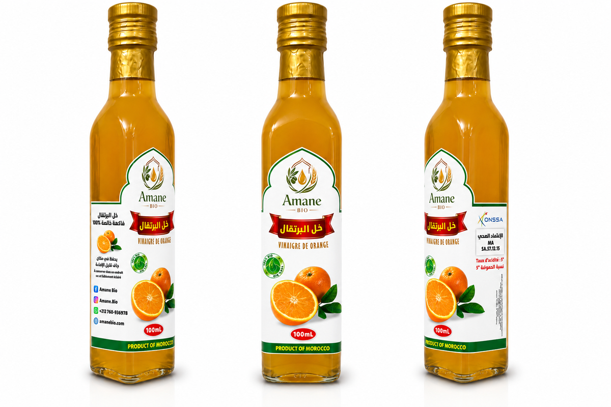 🍊 Vinaigre d'Orange | خل البرتقال