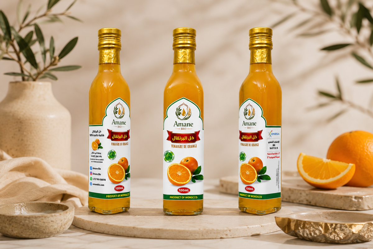 🍊 Vinaigre d'Orange | خل البرتقال