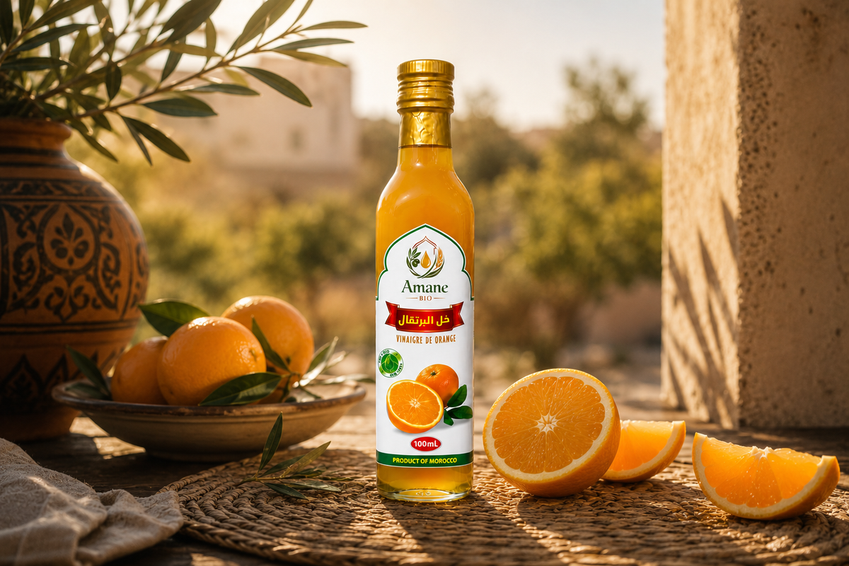 🍊 Vinaigre d'Orange | خل البرتقال