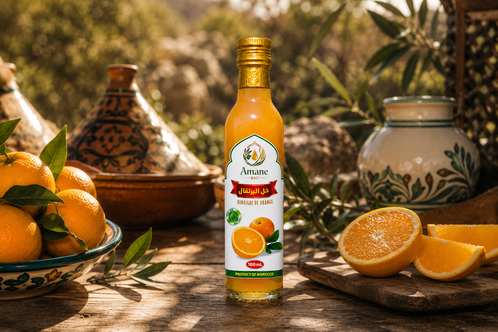 🍊 Vinaigre d'Orange | خل البرتقال