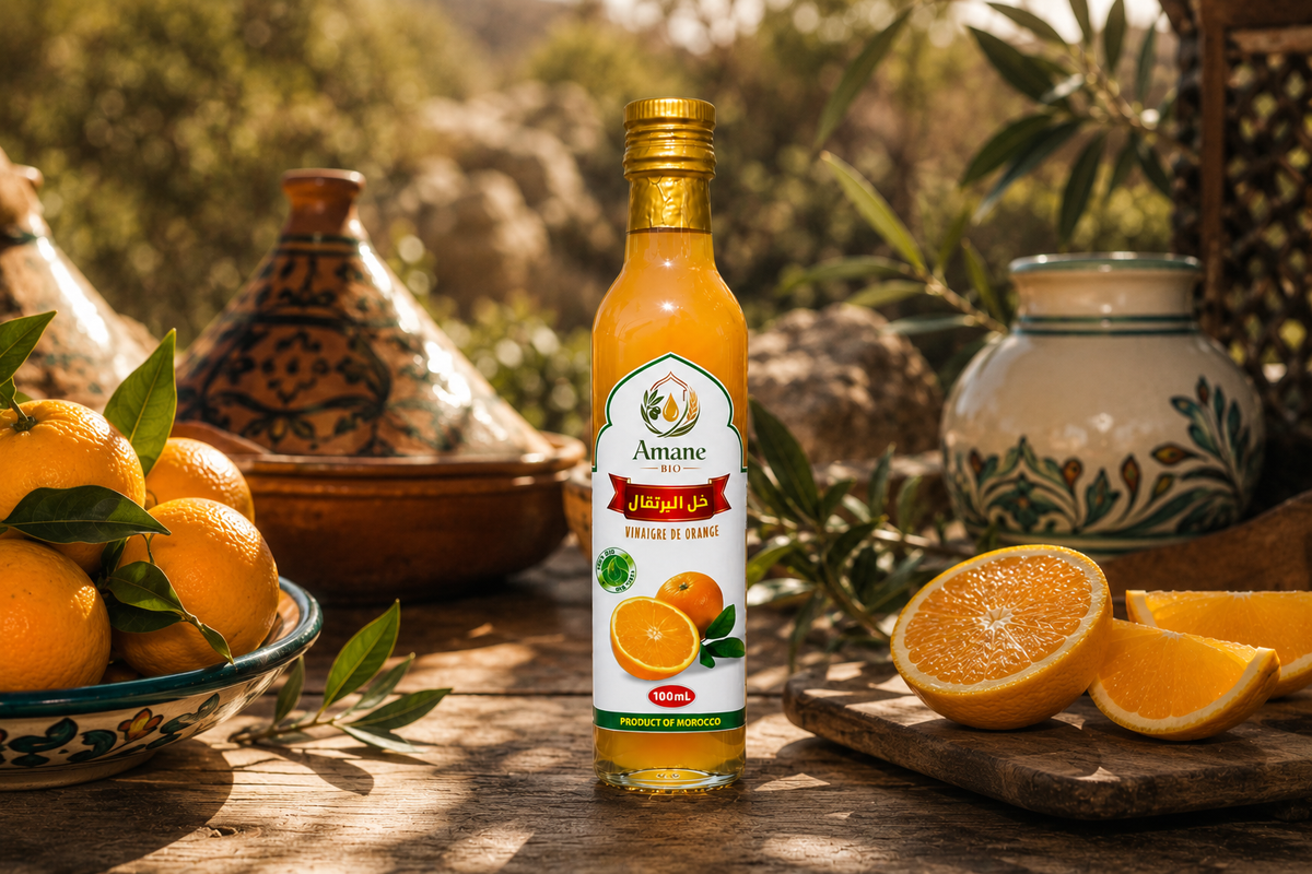 🍊 Vinaigre d'Orange | خل البرتقال