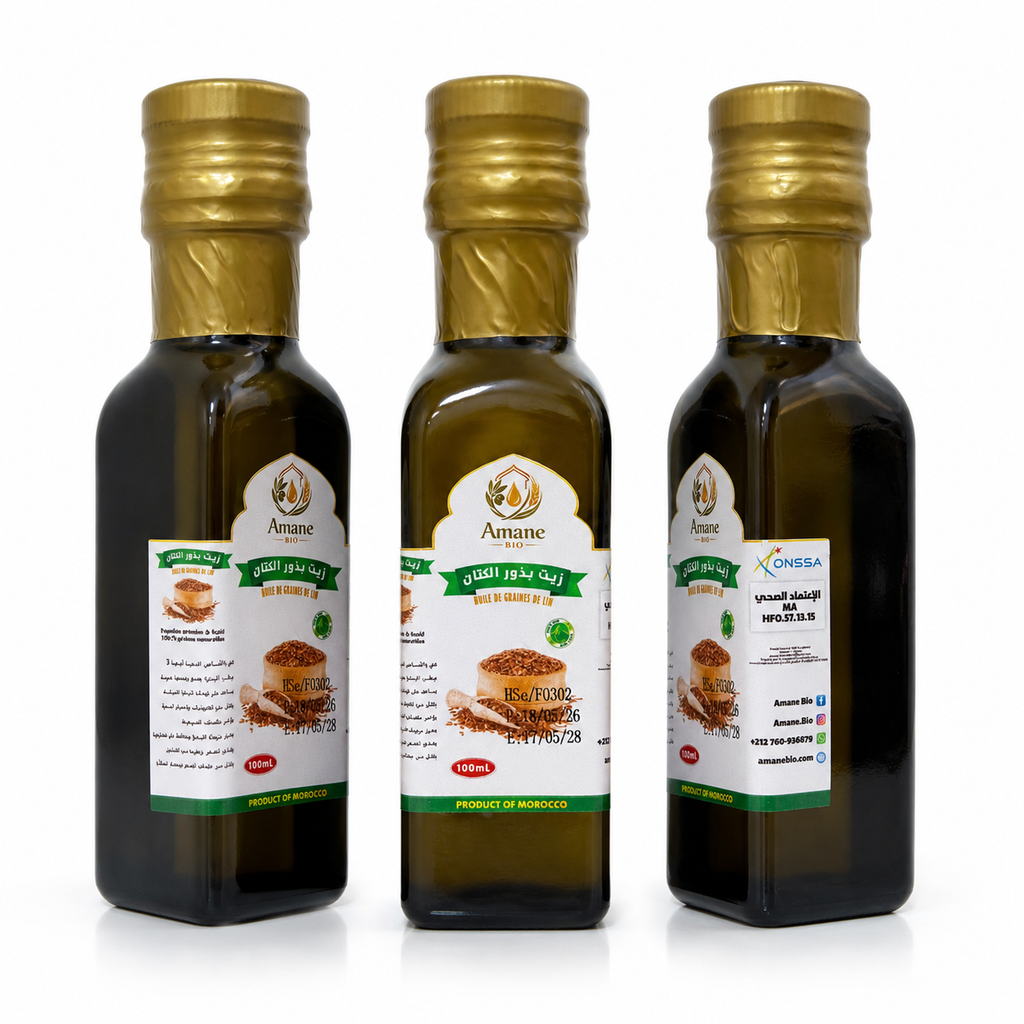 🌿 Huile de Graines de Lin Alimentaire 250ml 