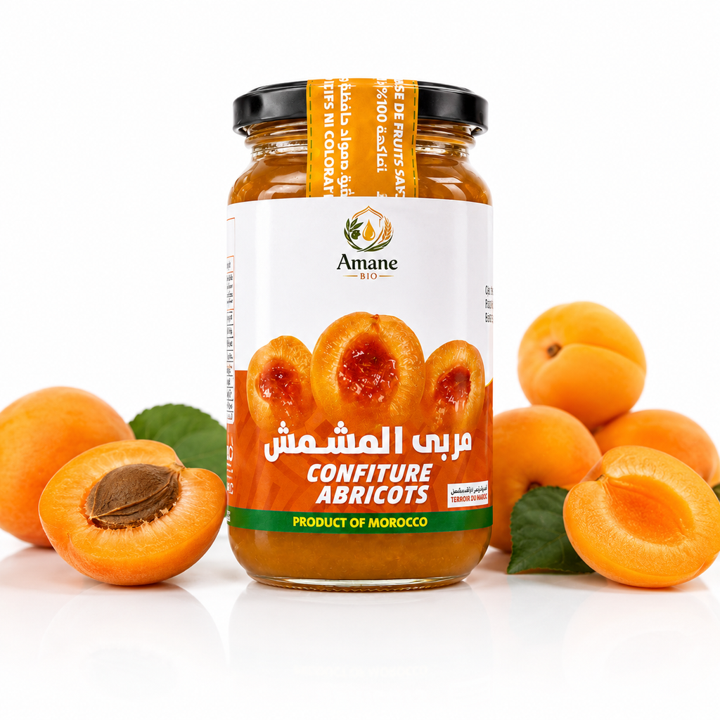 🍑💚 Confiture d'Abricot 100% Naturelle | مربى المشمش الطبيعي 100%