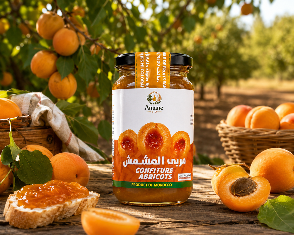 🍑💚 Confiture d'Abricot 100% Naturelle | مربى المشمش الطبيعي 100%