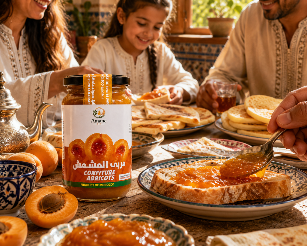 🍑💚 Confiture d'Abricot 100% Naturelle | مربى المشمش الطبيعي 100%