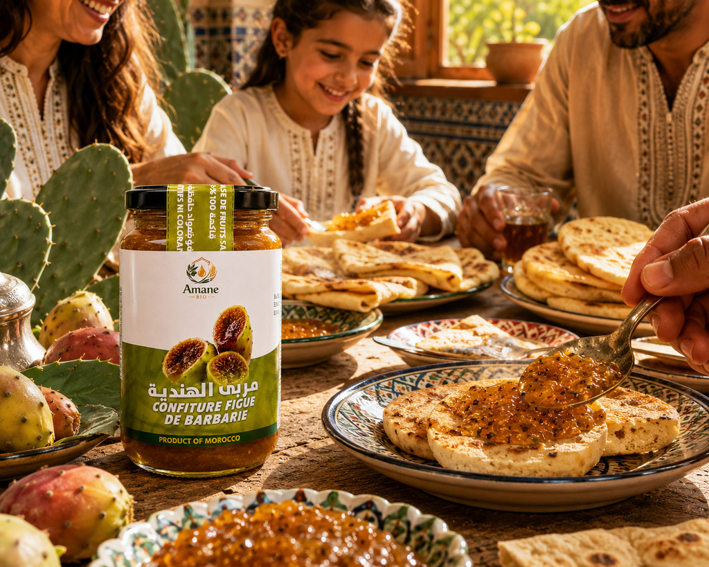 🌵💚 Confiture de Figue de Barbarie 100% Naturelle | مربى الهندية الطبيعي 100%