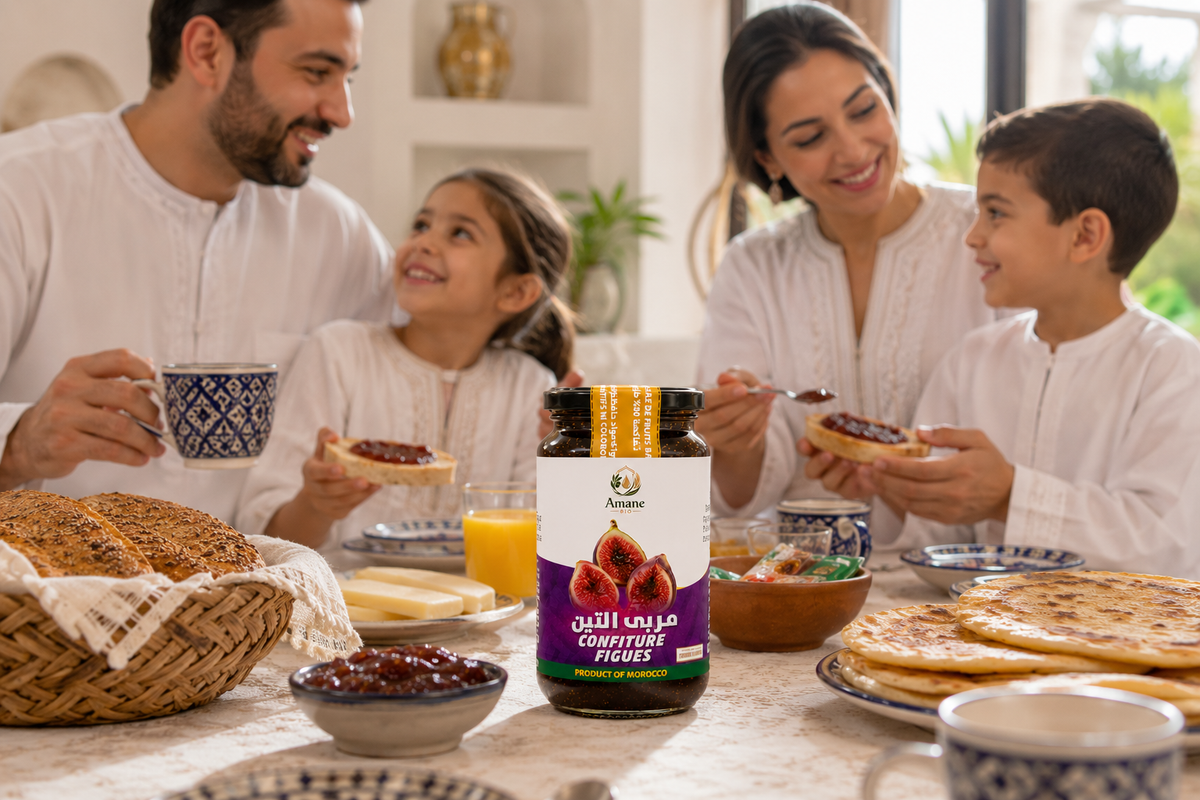 🍈💚 Confiture de Figue 100% Naturelle | مربى التين الطبيعي 100%