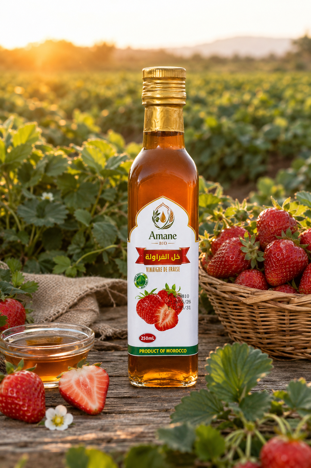 🍓 Vinaigre de Fraise | خل الفراولة