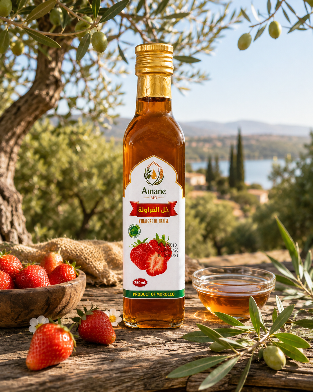 🍓 Vinaigre de Fraise | خل الفراولة