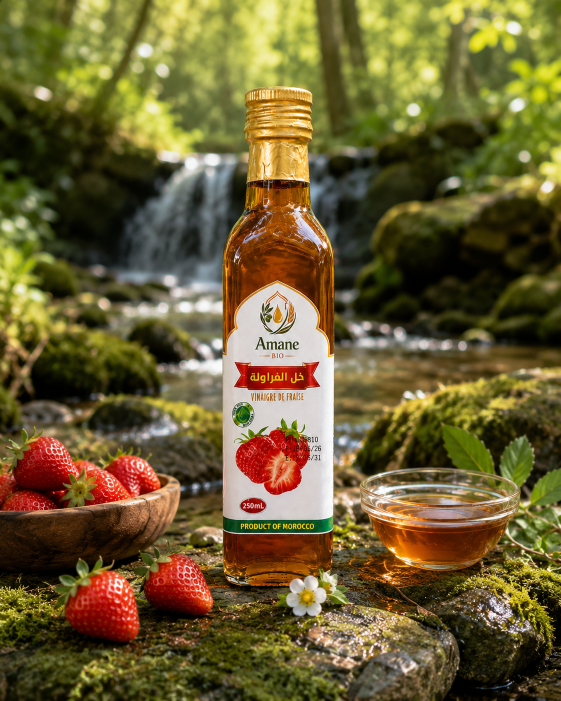 🍓 Vinaigre de Fraise | خل الفراولة