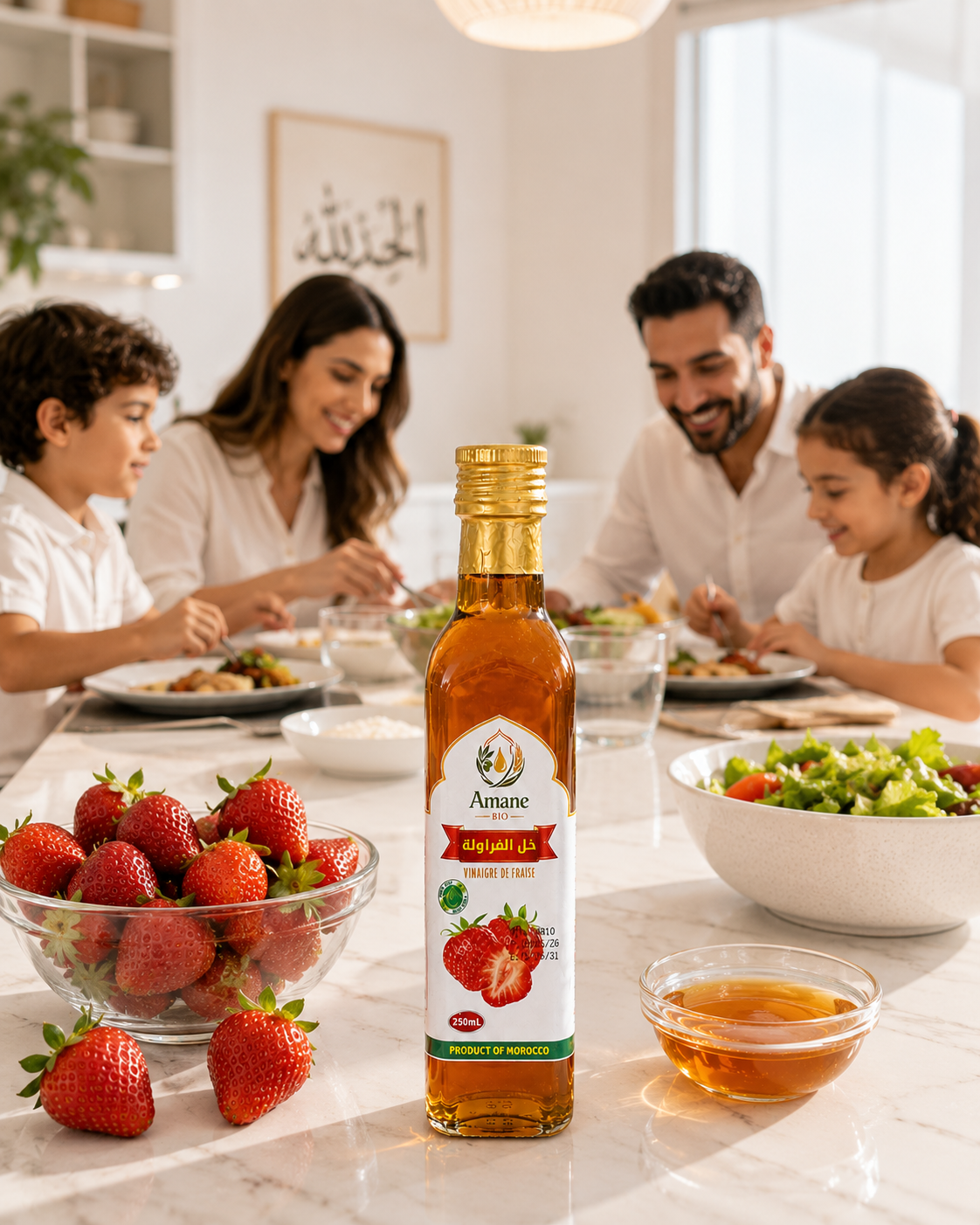 🍓 Vinaigre de Fraise | خل الفراولة