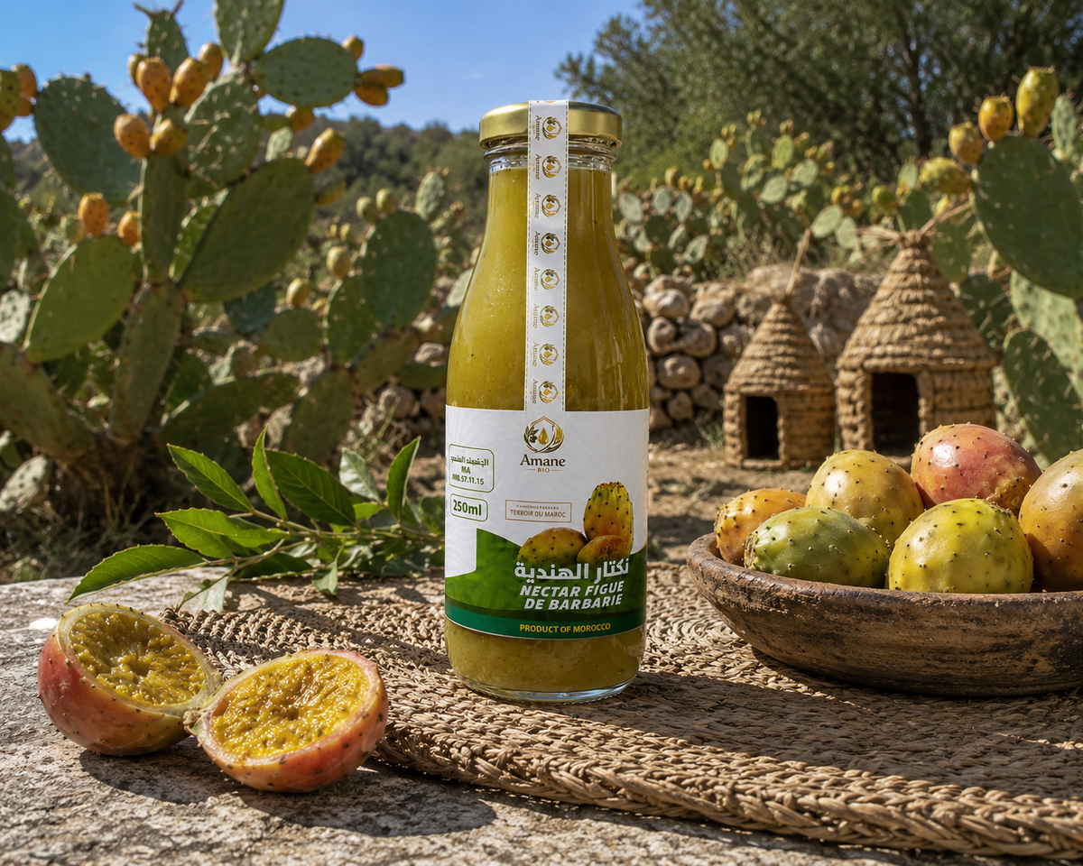 🌵💚 Nectar de Figue de Barbarie 100% Naturel | نكتار الهندية الطبيعي 100%