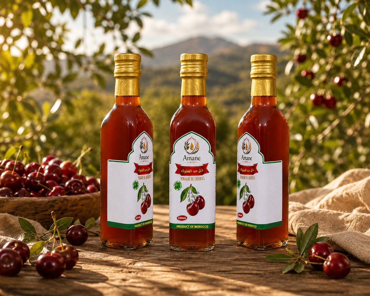 🍒 Vinaigre de Cerise | خل حب الملوك