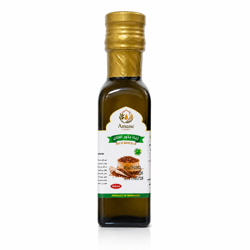 🌿 Huile de Graines de Lin Alimentaire 250ml 