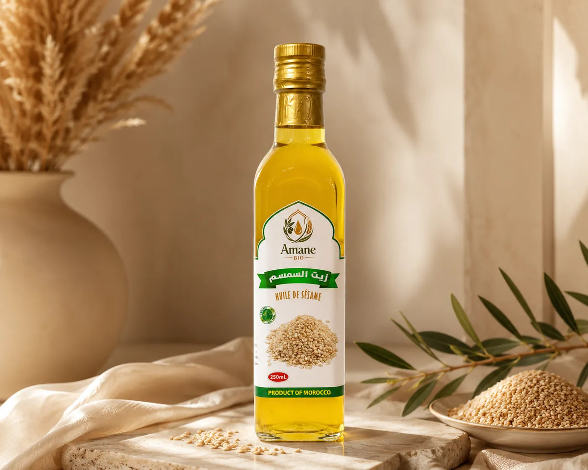 🌿 Huile de Sésame Pure 250ml